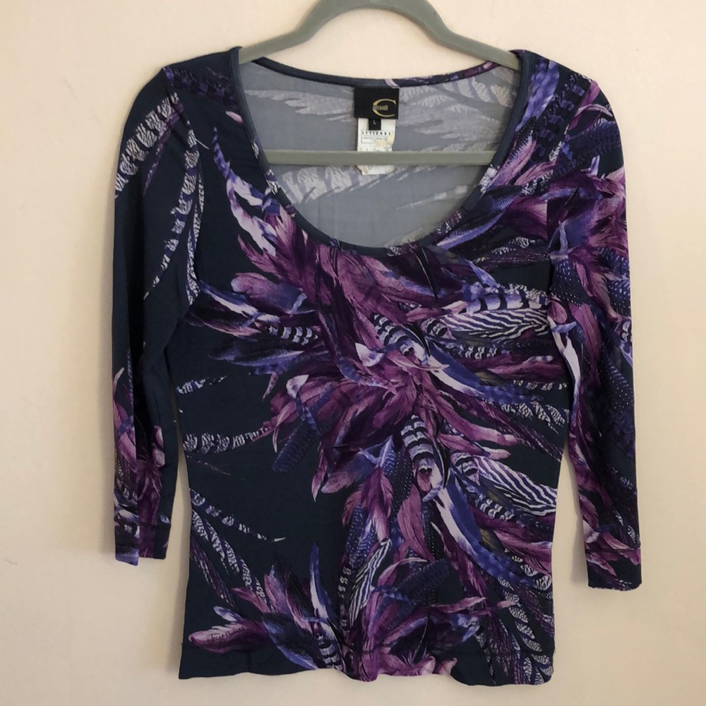 Top in excellent condition. Polyester made in Italy